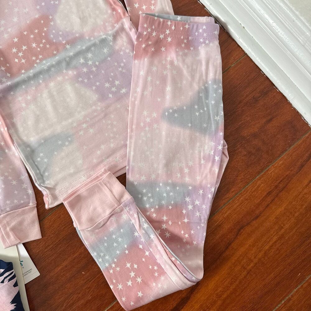 Set of 2 Carter’s Blue Pink Pajama Sets 5 - Picture 2 of 7